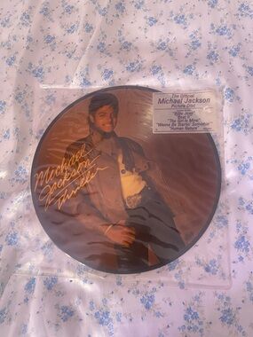 Michael Jackson Thriller Picture Disc — Brown/Black Artwork